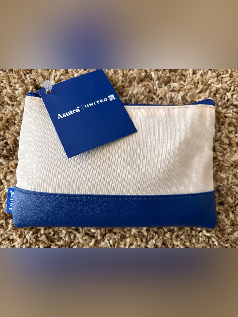 New United Polaris Business Class Travel Amenities Pouch